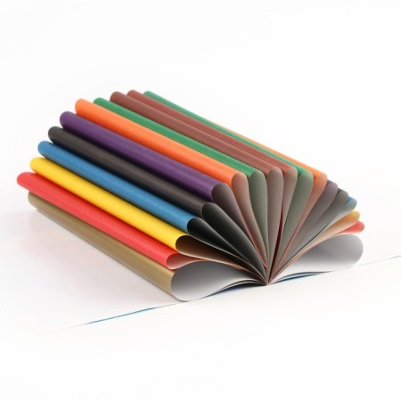 Color paper, A4, 18 sheets, 10 colors, non-unilateral, on paper, 48 g/m², Spider-Man-2