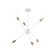 Lightwood LOOT LOFT AMBRELLA LIGHT, Loft, TR80432, 6HE27, white color, gold