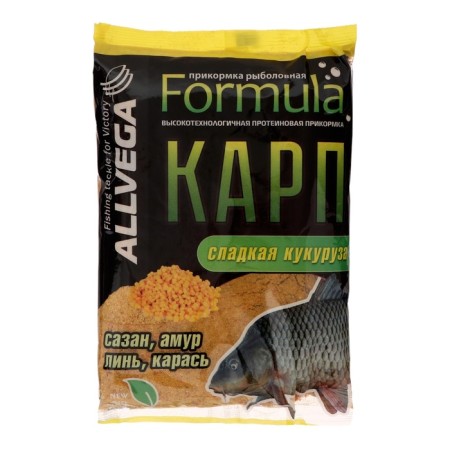 Bait Allvega Formula Carp SweetCorm, Corp Corn, 900 g