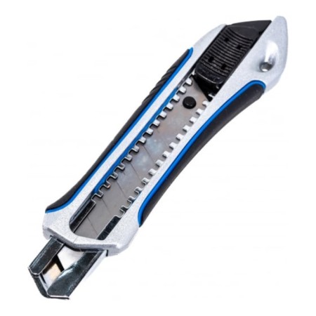 Knife bison professional 09177_z02, screw clamp, rubberized, 18 mm-4