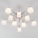 Delfi chandelier, 10x40W E27, color chromium