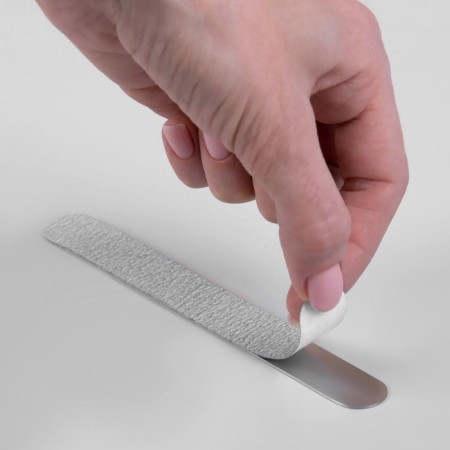 Frone file for a file, on a foamed basis, abrasiveness 180, 18 cm, packing 10 pcs, color gray-1