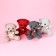 Soft toy "Sweetheart", Bear, Mix Colors
