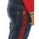 Pants for girls, height 104 cm, dark blue color
