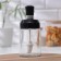 A bottle for sauces and oil "olio", 250 ml, 6.5 × 16 cm, with a brush