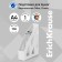 Vertical Papers 75 mm, Erichkrause Office, White
