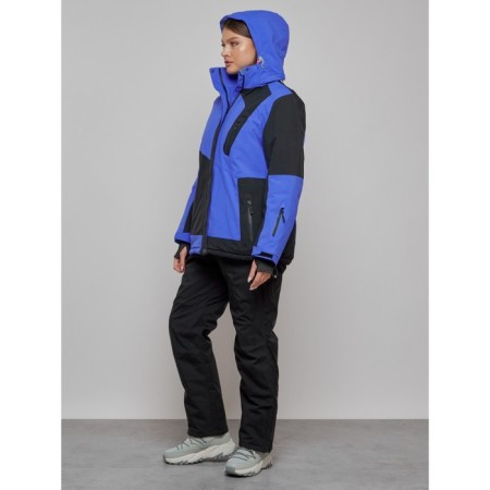 Ski costume female, size 58, blue color-5