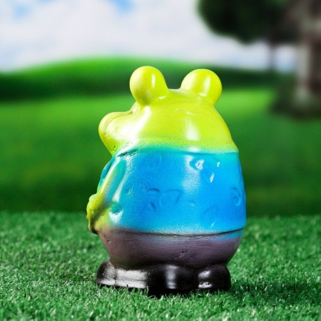Garden figure "Frog in a vest" 15cm-4