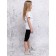Bridges for girls, height 116 cm, black color