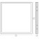 The built -in LED LED Feron Al2115, IP40, LED, 72 W, 595x595x19 mm, white color