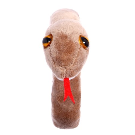 Soft toy "Snake", brown color, 40 cm-4