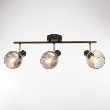Chandelier 79702/3 3x60W E14, black/gray 53x15x13 cm