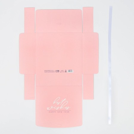 Bearbox Two -way "Pink New Year", 20 x 18 x 5 cm, New Year-7