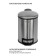 Garbage bucket with the pedal Orion 420050, 8 liters