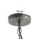 Lungo lamp E27 40W black 15x15x20-170cm