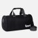 Sports bag with lightning, long belt, black color