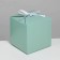 Gift folding box, packaging, “mint”, 12 x 12 x 12 cm