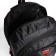 Male backpack on a zipper, 4 outer pockets, black/red color