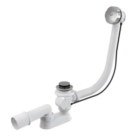 Dick for the bathtub Alcadrain AG210125160, D = 52 mm, automatic, metal