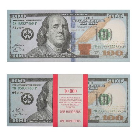 Пачка купюр 100 $, микс-1