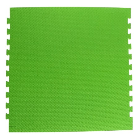 Soft floor universal "New. Honeycomb ”, green color, 100 × 100 cm, 14 mm-1