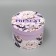 Set of hats 3 in 1, gift packaging, Lavender, 18 x 18 x 13–25 x 25 x 15 cm