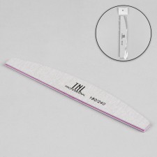 File - emery, abrasiveness 180/240, 18 cm, gray color
