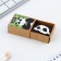 Wooden icon "Panda", 4 x 2.7 cm