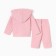 Costume: sweatshirt and pants crumb I, height 68-74 cm, pink
