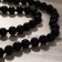 Beads ball No. 8 through the node "Agate Black", 45cm