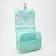 Mester-cosmetic bag on Velcro, with hook, mint color