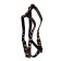 Leather slide "Walking", 1.5 cm, Osh35-50 cm, og 60-68 cm, black