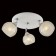 Citilux “Samba” CL158131, 36x36 cm, 3x75W, E27, black and white color