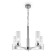 Suspended lamp 60W, 5khe14, 35x55 cm, chrome