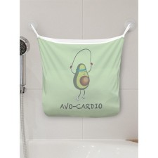 Organizer in a bath on suction cups 