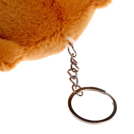 Soft toy-cords "Mishutka with a bow", color mix-1