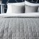 Konni set: cover 230 x 250 cm, pillowcase 45 x 45 cm - 2 pcs, color gray