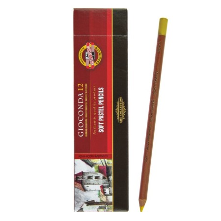 Pastel dry in a pencil Koh-I-Noor Gioconda 8820/02 Soft Pastel, yellow chrome