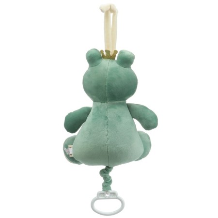 Musical Suspension “Frog”, groovy, with a rattle, on a crib, stroller, crumb me-5