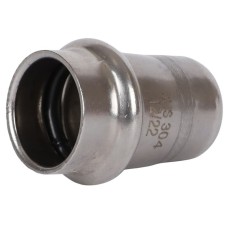 The plug Rommer RSS-0025-000015, VPR, D = 15 mm, press, stainless steel