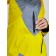 Ski costume female winter, size 44, yellow color