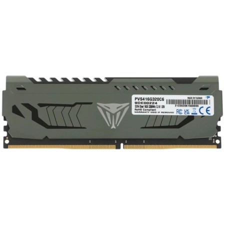 RAM PATRIOT DDR4 16GB 3200MHz Viper Steel (PVS416G320C6)