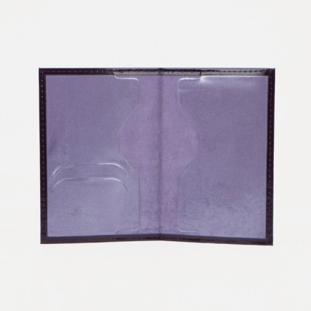 Passport cover, purple color-2
