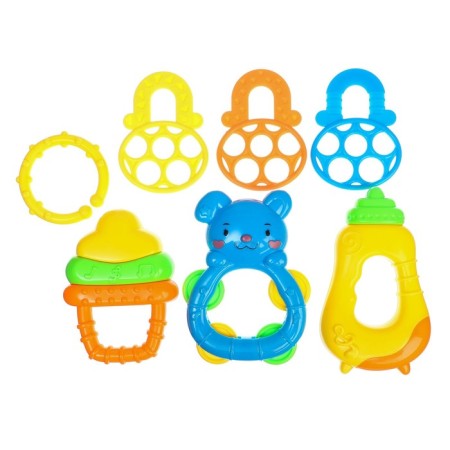 A set of rattles "Bright mood", 4 pcs, color mix, crush me-8