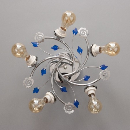 Bell chandelier BP 5x40W E27 Chrome Model: 2612356-3