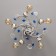 Bell chandelier BP 5x40W E27 Chrome Model: 2612356