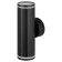 Decorative backlight WL45 BK MR16 GU10 12W Black IP20 for the interior, walls
