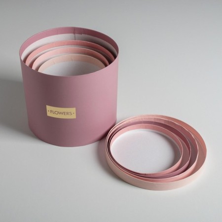 A set of hats for colors 4 in 1, gift packaging, “delicate tones”, 14 x 13 cm - 20 x 17.5 cm-11