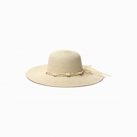Women's hat minku, col. Beige, river 58
