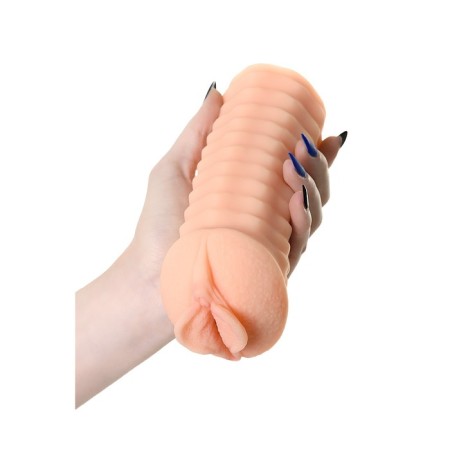 Masturbator Realistic Kokos Elegance.006 with vibration, TPR, bodily, 16 cm-12